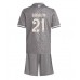 Maillot de foot Real Madrid Brahim Diaz #21 Troisième vêtements enfant 2024-25 Manches Courtes (+ pantalon court)